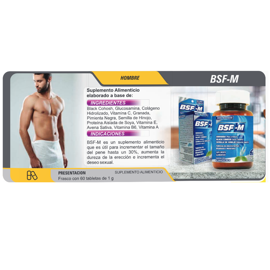BSF-M Suplemento Alimenticio