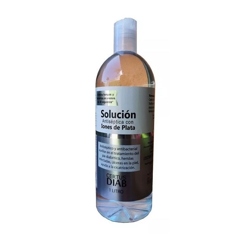 CERTUS DIAB AG Solución Antiséptica con Iones de Plata