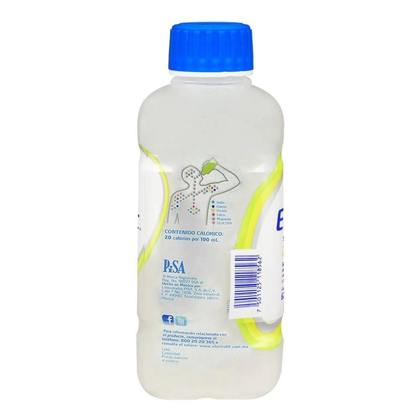 Electrolit Suero Rehidratante Lima Limon 625 mL